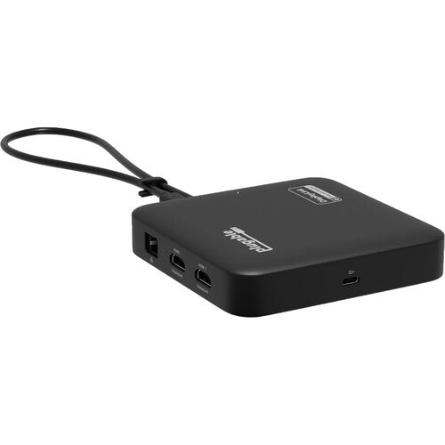 Plugable 7 en 1 USB-C Docking Station Dual HDMI 4K60 100W PD
