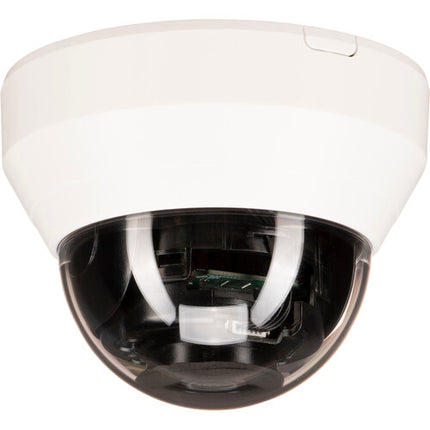 Hanwha Vision Wisenet Q Series QND-7012R Cámara domo IP interior 4MP 2.8mm visión nocturna 65 ft