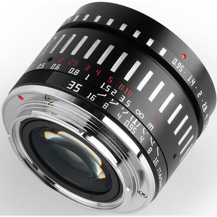 TTArtisan 35mm f0.95 objetivo para FUJIFILM X formato APS-C enfoque manual distancia mínima 14 pulgadas