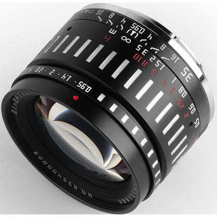 TTArtisan 35mm f0.95 objetivo para FUJIFILM X formato APS-C enfoque manual distancia mínima 14 pulgadas