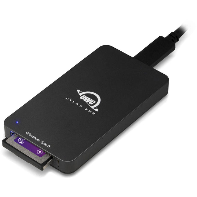 OWC Atlas FXR Lector de Tarjetas CFexpress Tipo B Thunderbolt 40 Gb/s 1600 MB/s