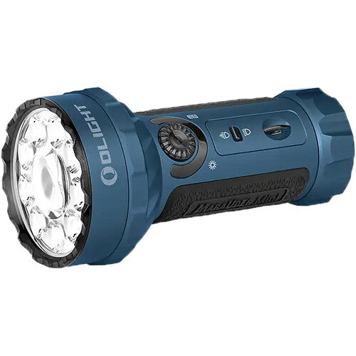 Olight Marauder Mini Linterna Recargable 7000 lúmenes 43 horas azul