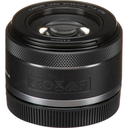 Canon RF 50mm f/1.8 STM Lente Prime Full Frame Ligera Diáf 7 Lâminas