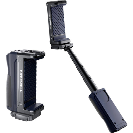 Freewell Bluetooth Smartphone Selfie Grip soporte hasta 12 3 oz alcance 10 m