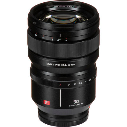 Panasonic LUMIX S PRO 50mm f/1.4 Lente Full Frame Montura L