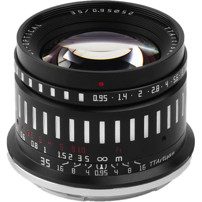 TTArtisan 35mm f0.95 Objetivo manual para Nikon Z formato APS-C 14 pulgadas distancia mínima