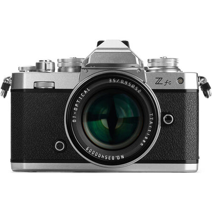 TTArtisan 35mm f0.95 Objetivo manual para Nikon Z formato APS-C 14 pulgadas distancia mínima