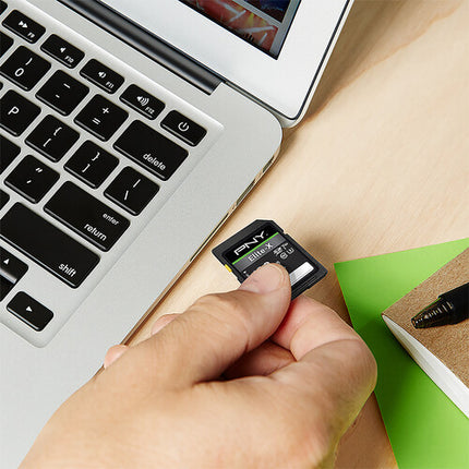 PNY 128GB Elite-X Tarjeta de Memoria SDXC UHS-I 100MB/s 2-Pack