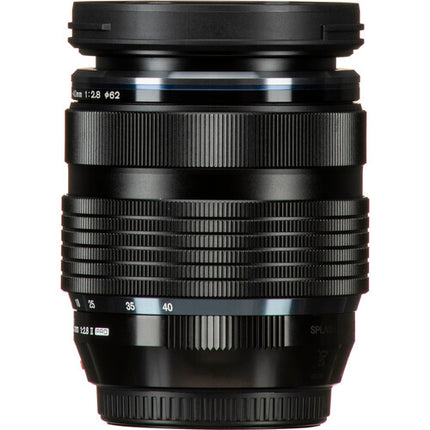 OM SYSTEM M.Zuiko Digital ED 12-40mm f2.8 PRO II Lente para Micro Cuatro Tercios con Distancia Focal 24-80mm y Enfoque Rápido MSC