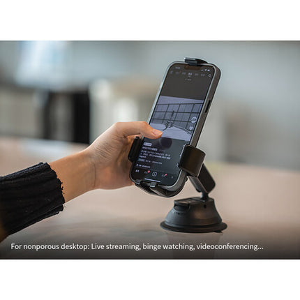 PGYTECH Soporte de Succión para Smartphone con Rotación 360° y Inclinación 180°