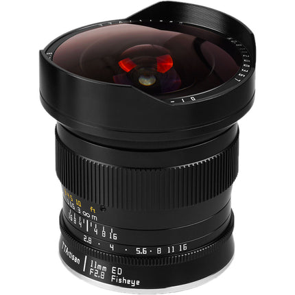 TTArtisan 11mm f/2.8 Lente para Nikon F Formato Full Frame Fisheye