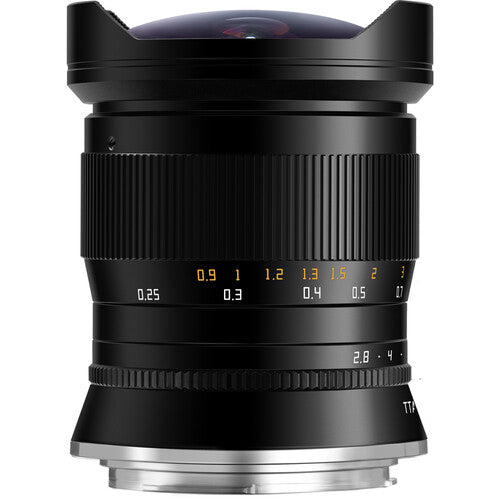 TTArtisan 11mm f/2.8 Lente Fisheye Para Canon EF Distancia Mínima 17cm