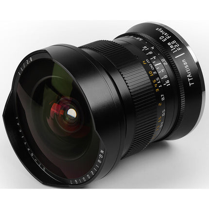 TTArtisan 11mm f/2.8 Lente Fisheye Para Canon EF Distancia Mínima 17cm