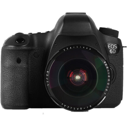 TTArtisan 11mm f/2.8 Lente Fisheye Para Canon EF Distancia Mínima 17cm
