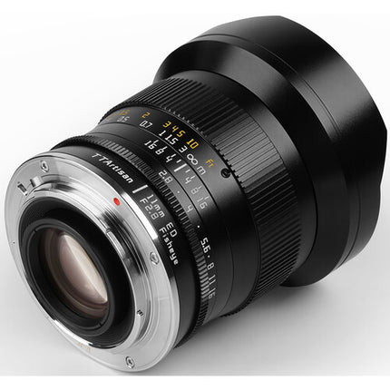TTArtisan 11mm f/2.8 Lente para Nikon F Formato Full Frame Fisheye