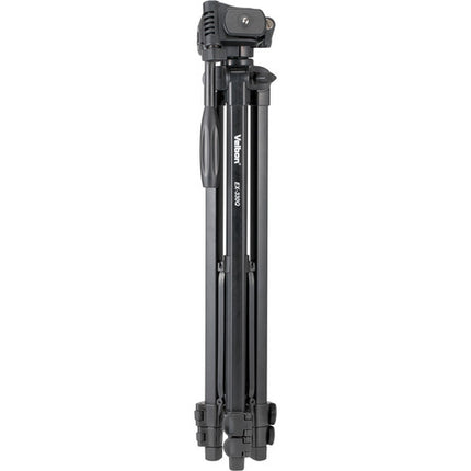 Velbon EX-330Q Trípode Aluminio 57.5" Altura Máx 4.4 lb Carga