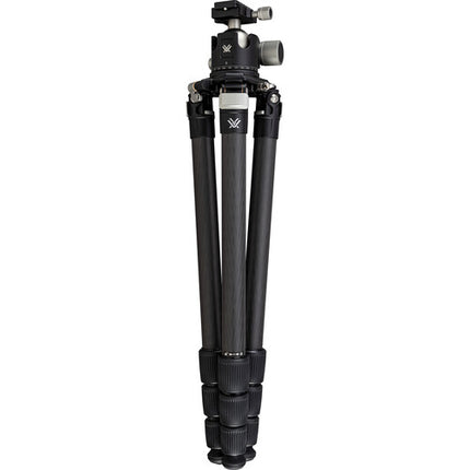 Vortex Radian Trípode de Fibra de Carbono con Cabezal Pan Tilt y QR 67.3" Altura Máx 55 Lbs Capacidad