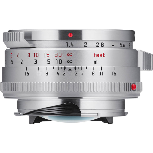 Leica Summilux-M 35mm f1.4 Lente Full Frame con Bloqueo de Enfoque y Anillo de Acero inoxidable