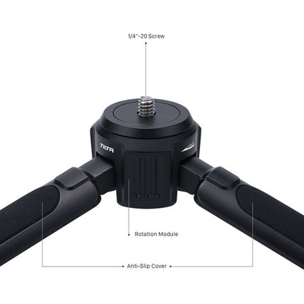 Tilta Mini Tripode para Mesa Altura Máx 10 Pulgadas Anti Slip