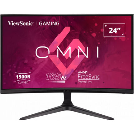 ViewSonic VX2418C Monitor Curvo Gaming 23.6" FHD 165 Hz 1 ms