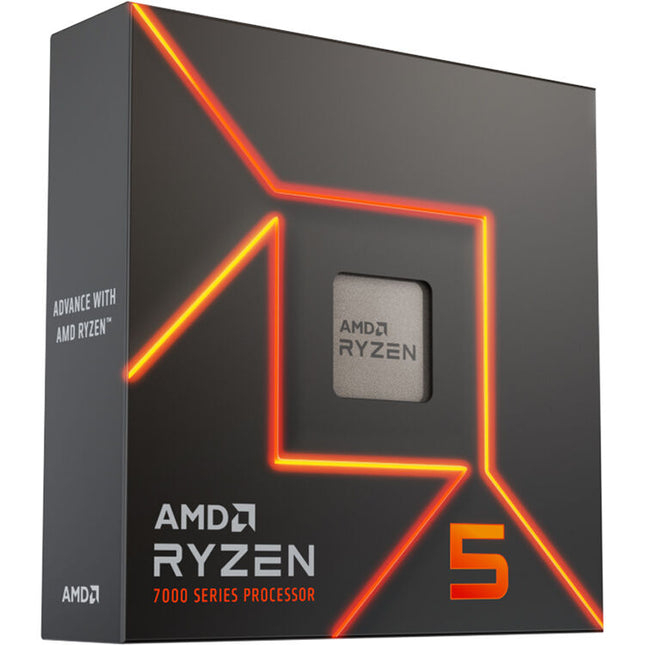 AMD Ryzen 5 7600X Procesador AM5 6 Núcleos 12 Hilos 5.3 GHz Boost