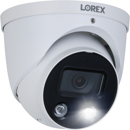 Lorex E893DD-E Cámara Exterior Domo IP 4K UHD Visión Nocturna 98 pies Kit Montaje