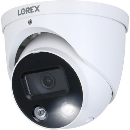Lorex E893DD-E Cámara Exterior Domo IP 4K UHD Visión Nocturna 98 pies Kit Montaje