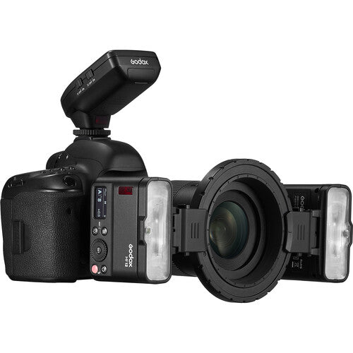 Godox MF12 Kit de Flash Macro 2 Luces Número Guía 16 Puerto USB Tipo-C