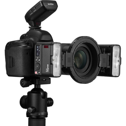 Godox MF12 Kit de Flash Macro 2 Luces Número Guía 16 Puerto USB Tipo-C