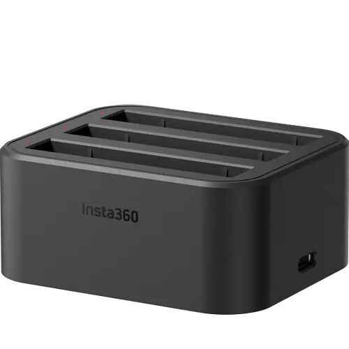 Insta360 Fast Charging Hub para X3 Carga 3 Baterías en 90 Minutos con USB-C