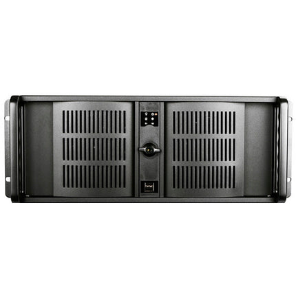 iStarUSA D-400L-7 Chasis para Montaje en Rack 4U con Bezel Negro Kit Accesorios