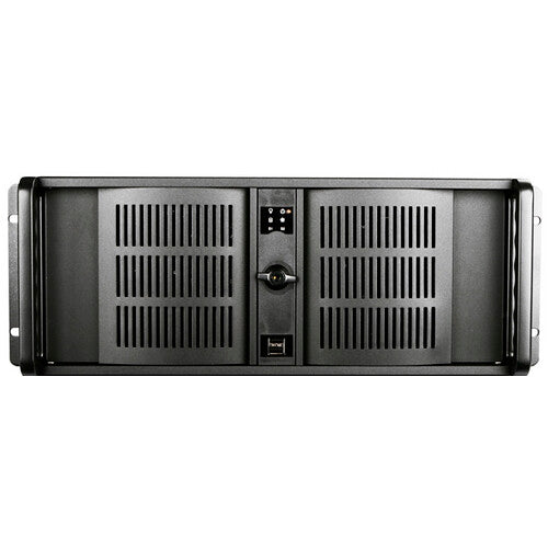 iStarUSA D-400L-7 Chasis para Montaje en Rack 4U con Bezel Negro Kit Accesorios
