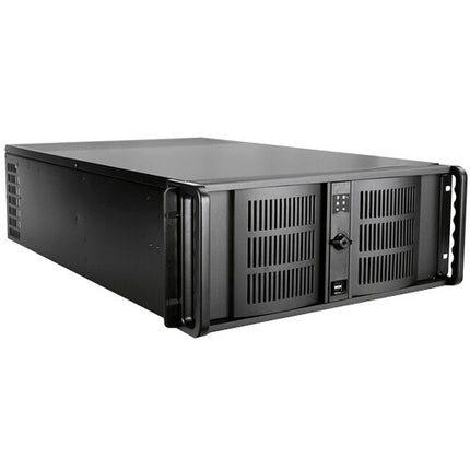 iStarUSA D-400L-7 Chasis para Montaje en Rack 4U con Bezel Negro Kit Accesorios
