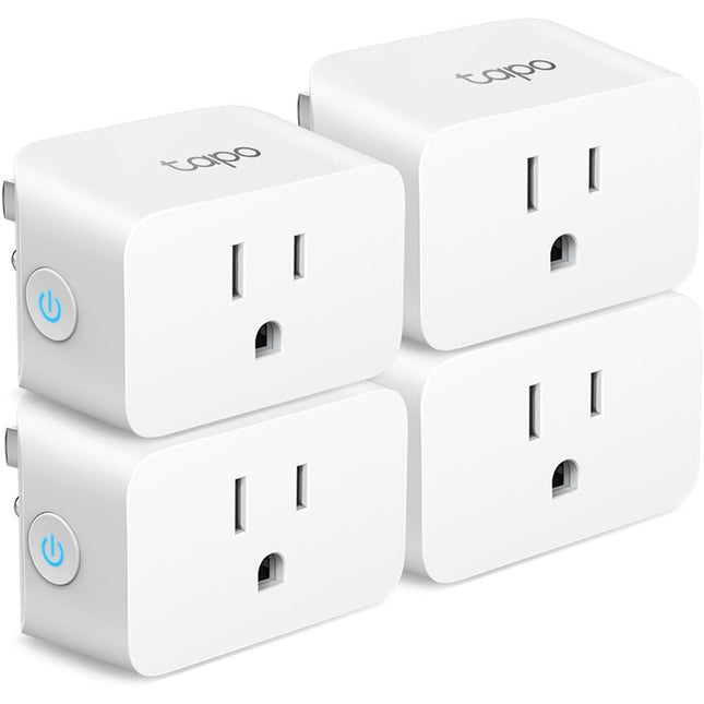 TP-Link Tapo P125 Enchufe Inteligente Wi-Fi Mini 4 Pack Control Remoto