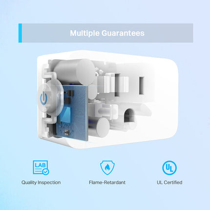 TP-Link Tapo P125 Enchufe Inteligente Wi-Fi Mini 4 Pack Control Remoto