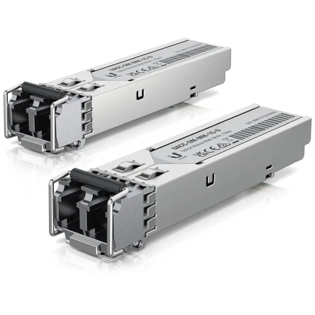 Ubiquiti Módulo Óptico SFP Multi-Modo 1 Gb/s LC Dúplex 850nm 2-Pack