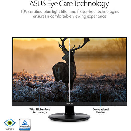 ASUS VA24DQ Monitor IPS 23.8" FHD 1920x1080 75Hz FreeSync HDMI