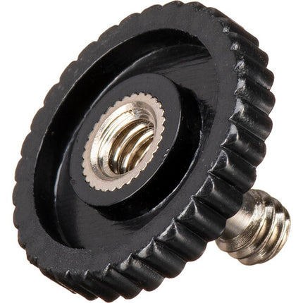 Kupo Adaptador de Tornillo 1/4" Macho a 1/4" Hembra 0.5" Largo