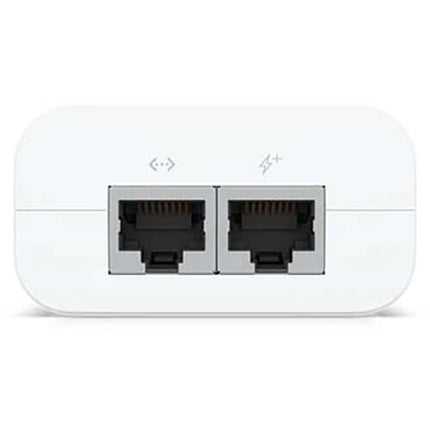 Ubiquiti U-POE+ Adaptador PoE 48V 0.65A Protección contra sobretensiones