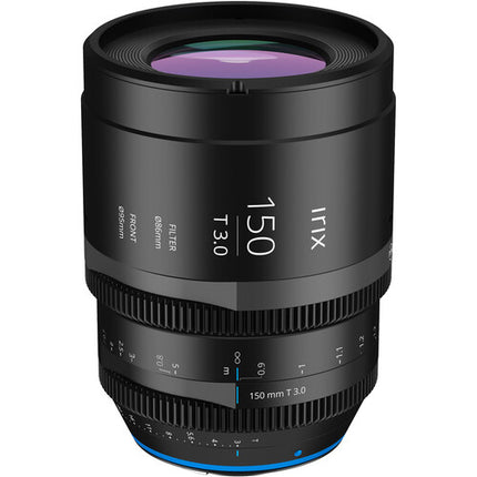 IRIX 150mm T3.0 Teleobjetivo Cine Sony E Apertura T3 a T32 95mm Diámetro Frontal
