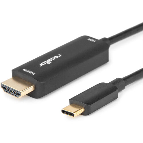 Rocstor Premium Cable USB-C a HDMI 6 Pies 4K 60Hz y Audio 7.1