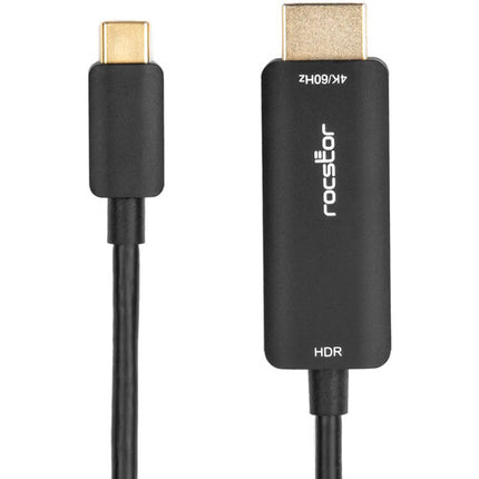 Rocstor Premium Cable USB-C a HDMI 6 Pies 4K 60Hz y Audio 7.1
