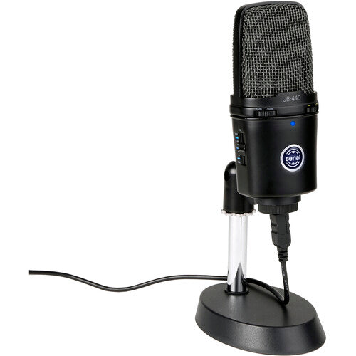 Senal UB-440 Micrófono USB Profesional Condensador Cardioide 16-Bit 48 kHz con Soporte y Cable