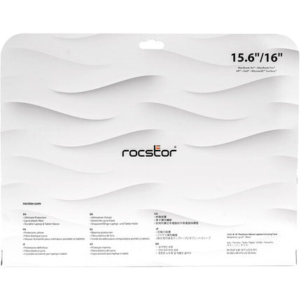 Rocstor Premium Funda Universal para Portátil 15.6 o 16 Pulgadas Resistente Agua y Polvo