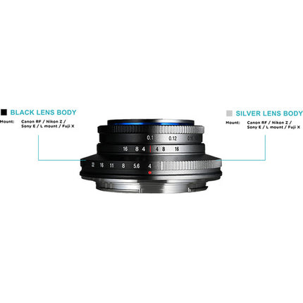 Venus Optics Laowa 10mm f4 Cookie Lente Canon RF APS-C Negro