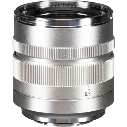 Mitakon Zhongyi Speedmaster 17mm f/0.95 objetivo para Micro Cuatro Tercios plateado con estuche y tapas