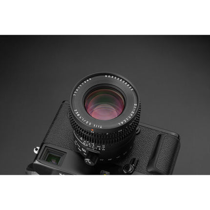 TTArtisan Tilt 50mm f1.4 lente prime full frame para Canon RF metal y enfoque manual