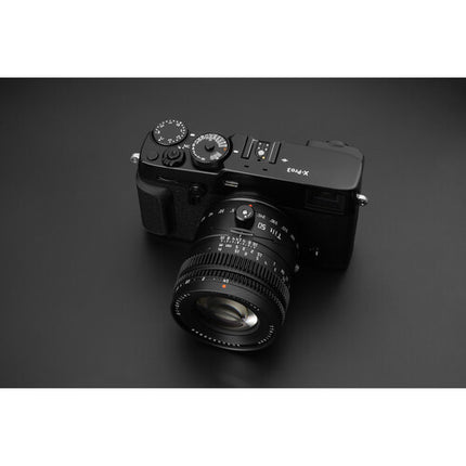 TTArtisan Tilt 50mm f1.4 lente prime full frame para Canon RF metal y enfoque manual