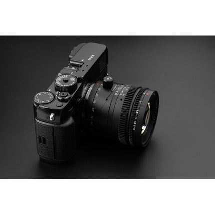 TTArtisan Tilt 50mm f1.4 lente prime full frame para Canon RF metal y enfoque manual
