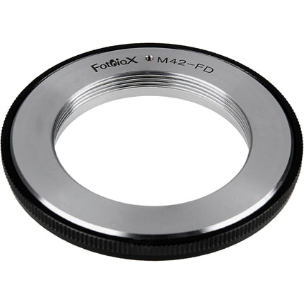 Adaptador de Lentes FotodioX para Canon FD y FL 35mm con Montura M42 y Control Manual de Apertura